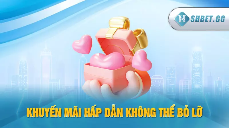 Khuyến mãi hấp dẫn không thể bỏ lỡ