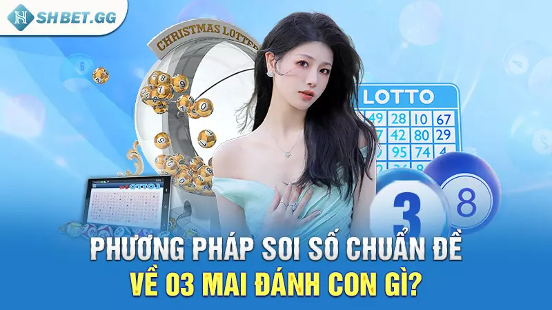 Phương pháp soi số chuẩn đề về 03 mai đánh con gì?